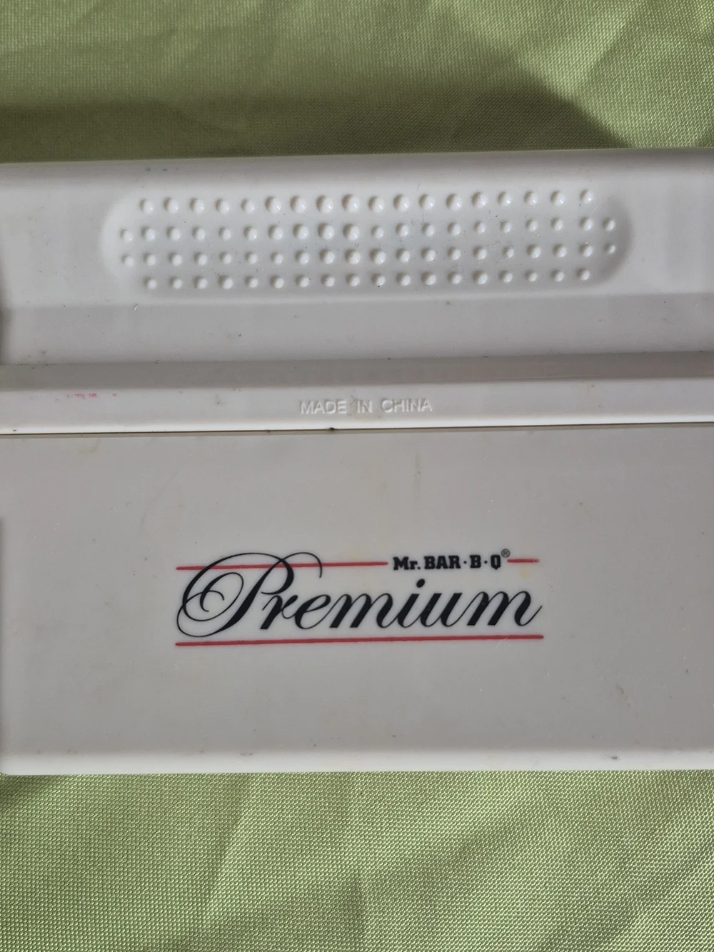 Mr. BAR-B-Q Premium White Plastic Meat Tenderizer